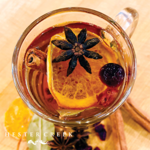 Holidays at Hester Creek: Winter in Wine Country Mulled Wine