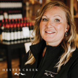 Hester Creek Wine Shop Manager, Rachel Rogers