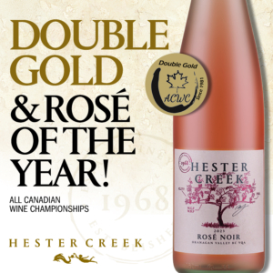 Hester Creek's Award Winning Wines Rose of the Year