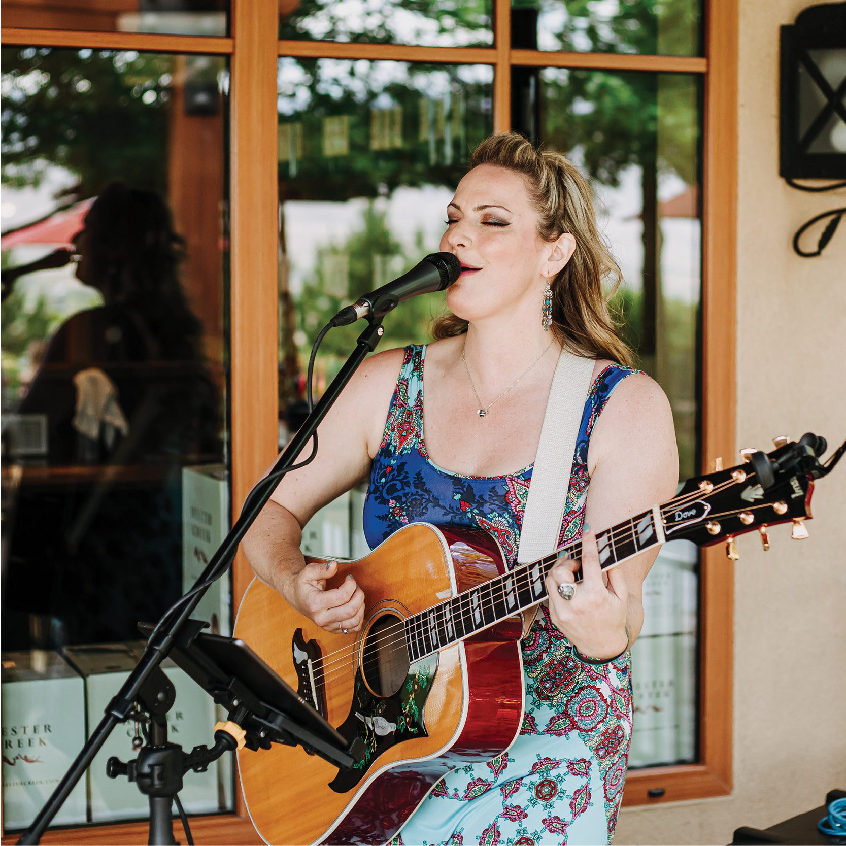 Visit Hester Creek - live music on the patio with Aidan Mayes